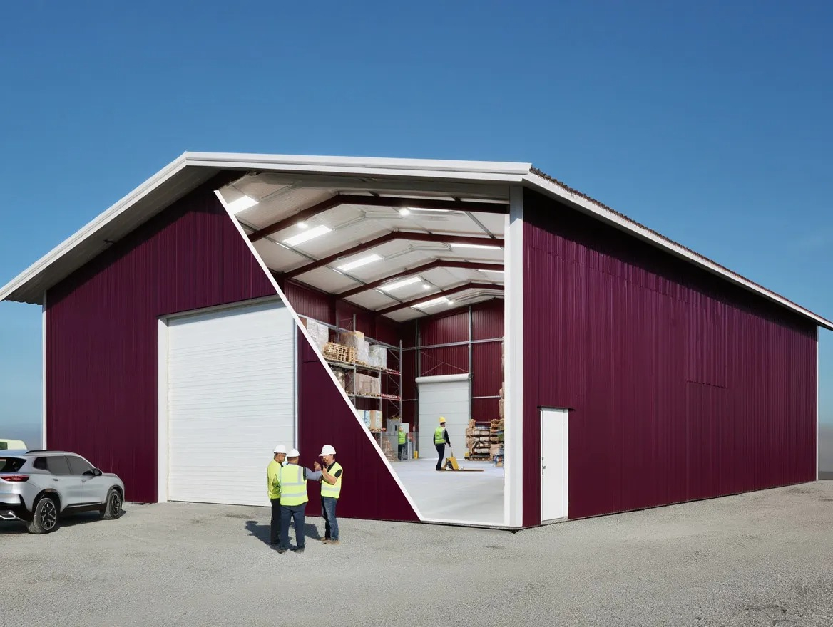 Ангары из металлоконструкций